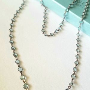 Antique tone mini Chanelle necklace